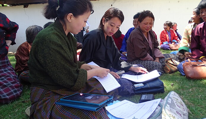 Neue Tablets für Finanzdienstleistungen in Bhutan