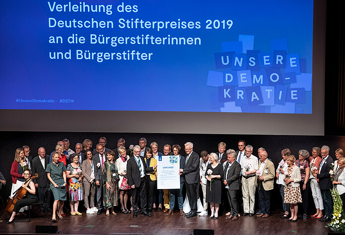 Preisverleihung Deutscher Stifterpreis 2019