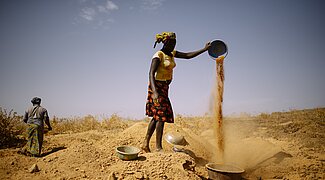 Goldsuche in Burkina Faso