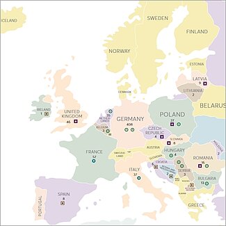 Neue Zahlen über Bürgerstiftungen in Europa